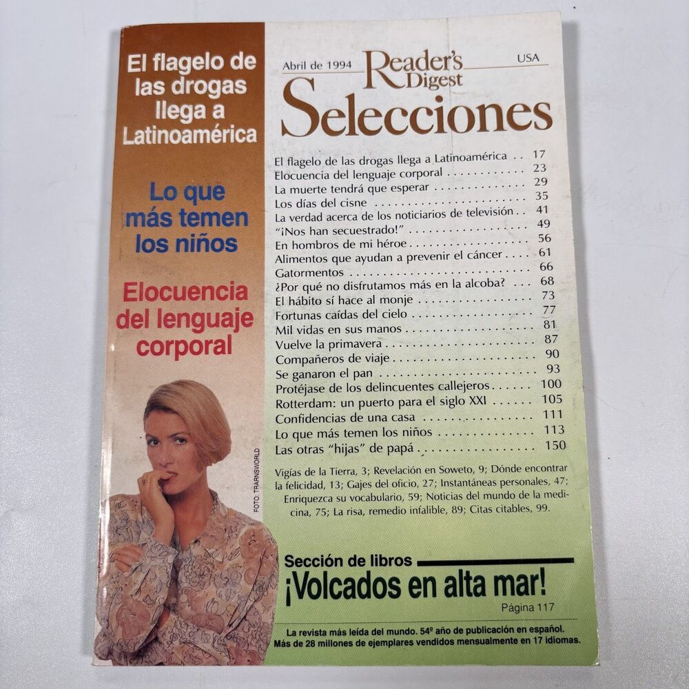Ford Taurus Buick Roadmaster Pontiac print ad Selecciones Reader’s Digest 1994